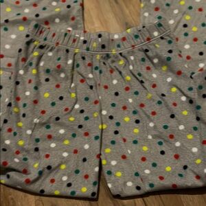 Carter's Gray Polka Dot Pajama Pants